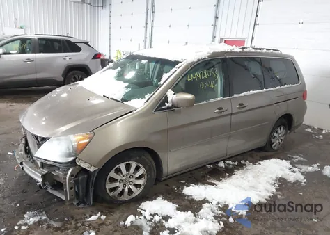 2010 Honda Odyssey Ex z USA, uszkodzony, nr VIN 5FNRL3H43AB051891